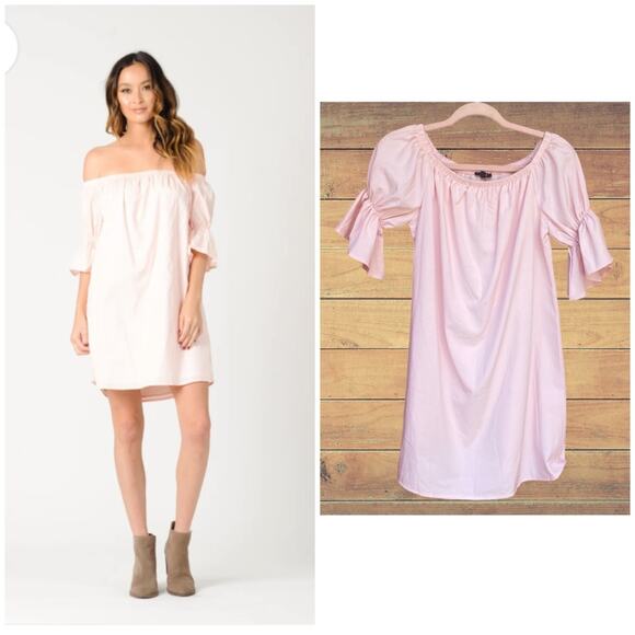 NEW LUCCA KATHERINE OFF THE SHOULDER DRESS - Picture 1 of 8